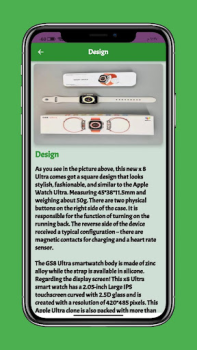 Scaricare x8 ultra smart watch Guide Educazione per Android Screenshot 3