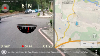 Scaricare Bussola + 3D (3D Compass Plus) Mappe e navigazione per Android Screenshot 3