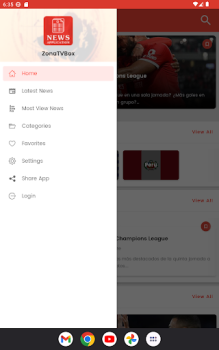 Scaricare Zona Tv Box Lo sport per Android Screenshot 4