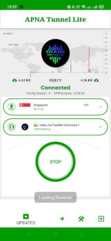 Scaricare APNA TUNNEL LITE Strumenti per Android Screenshot 3