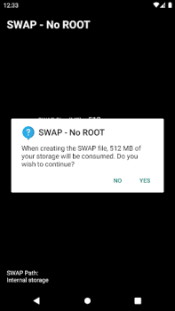 Scaricare SWAP - No ROOT Strumenti per Android Screenshot 2
