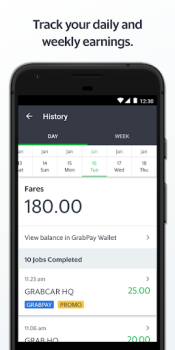 Scaricare Grab Driver: App for Partners Mappe e navigazione per Android Screenshot 4