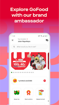 Scaricare Gojek - Transportasi & Makanan Viaggi per Android Screenshot 3