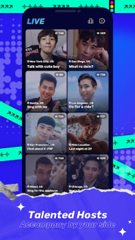 Scaricare HeeSay - Blued LIVE & Dating Sociale per Android Screenshot 2