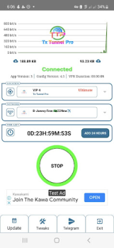 Scaricare Tx Tunnel Pro - Super Fast Net Strumenti per Android Screenshot 2