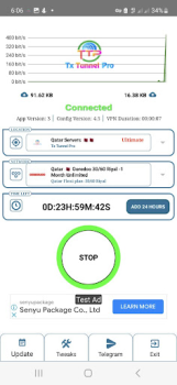 Scaricare Tx Tunnel Pro - Super Fast Net Strumenti per Android Screenshot 3