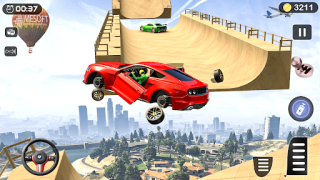 Scaricare Mega Ramp Car Stunt Race Game Giochi di ruolo per Android Screenshot 3