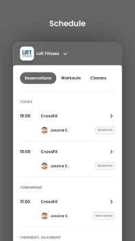 Scaricare Loft Fitness Salute e fitness per Android Screenshot 3