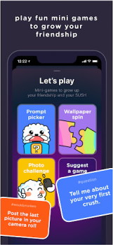 Scaricare SUSH Grow cute virtual animal Sociale per Android Screenshot 4