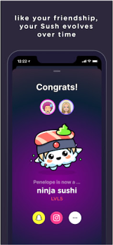 Scaricare SUSH Grow cute virtual animal Sociale per Android Screenshot 7