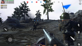 Scaricare Ardennes Fury: WW2 FPS Guns Azione per Android Screenshot 4