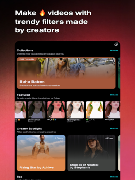 Scaricare Polarr 24FPS Lettori ed editor video per Android Screenshot 5