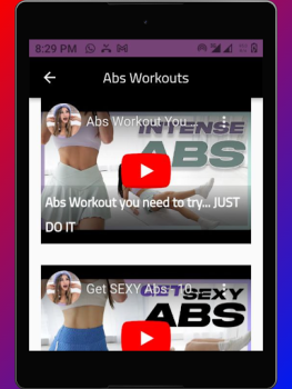Scaricare Workout - Chloe Ting Salute e fitness per Android Screenshot 6