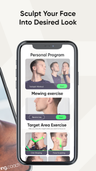 Scaricare Mewing Coach - Face Exercises Salute e fitness per Android Screenshot 2