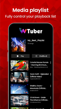 Scaricare Riproduttore video - wTuber Lettori ed editor video per Android Screenshot 4