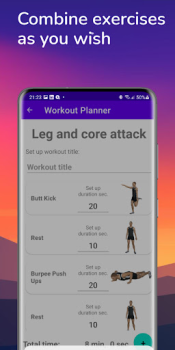 Scaricare Full body workout at home Salute e fitness per Android Screenshot 4