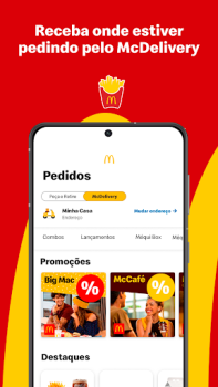 Scaricare McDonald’s: Cupons e Delivery Cibo e bevande per Android Screenshot 3