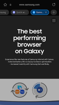 Scaricare Samsung Internet Browser Beta Comunicazione per Android Screenshot 2