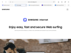 Scaricare Samsung Internet Browser Beta Comunicazione per Android Screenshot 7