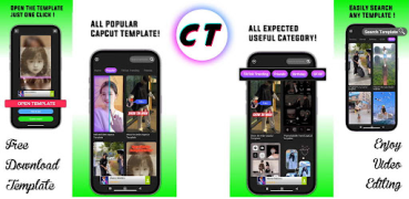 Scaricare C Template - CapCut Template Lettori ed editor video per Android Screenshot 7