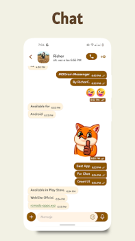 Scaricare MDGram Messenger Comunicazione per Android Screenshot 2