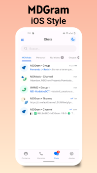 Scaricare MDGram Messenger Comunicazione per Android Screenshot 3