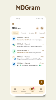 Scaricare MDGram Messenger Comunicazione per Android Screenshot 6