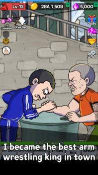 Scaricare Arm Wrestling Clicker Simulatori per Android Screenshot 5