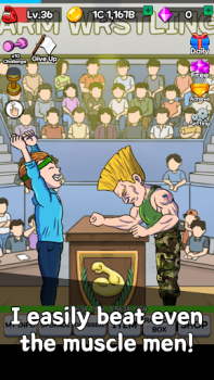 Scaricare Arm Wrestling Clicker Simulatori per Android Screenshot 6