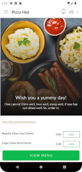 Scaricare Pizza Hot Cibo e bevande per Android Screenshot 3