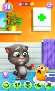 Scaricare Il Mio Talking Tom 2 Casual per Android Screenshot 7