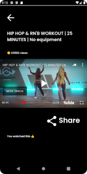 Scaricare Danza dimagrante Salute e fitness per Android Screenshot 4