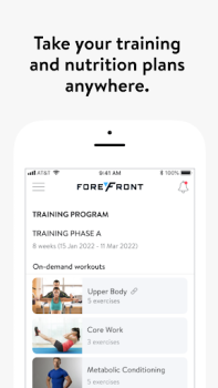 Scaricare Forefront 168 Salute e fitness per Android Screenshot 2