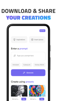 Scaricare Generatore artistico Imgit AI Arte e design per Android Screenshot 5