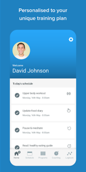 Scaricare Get Up Salute e fitness per Android Screenshot 2