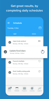 Scaricare Get Up Salute e fitness per Android Screenshot 3