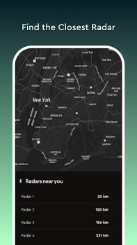 Scaricare Mappa radar, rilevatore radar Mappe e navigazione per Android Screenshot 4