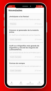 Scaricare Hacienda SWIFT Argentina Notizie e riviste per Android Screenshot 2