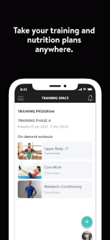 Scaricare Training Space Salute e fitness per Android Screenshot 3