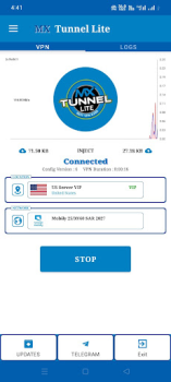 Scaricare MX Tunnel Lite - Super Fast Strumenti per Android Screenshot 3