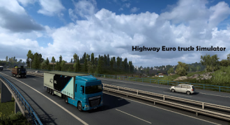 Scaricare Highway Euro truck Simulator Corse per Android Screenshot 5