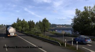Scaricare Highway Euro truck Simulator Corse per Android Screenshot 6