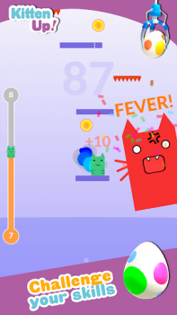 Scaricare Kitten Up! Jump & Claw Games Arcade per Android Screenshot 4