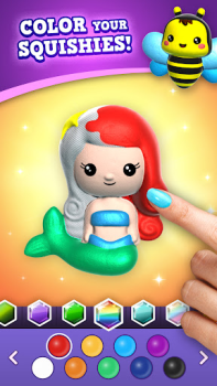 Scaricare Squishy Magic: 3D Toy Coloring Intrattenimento per Android Screenshot 3