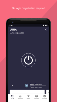 Scaricare Luna VPN Strumenti per Android Screenshot 5