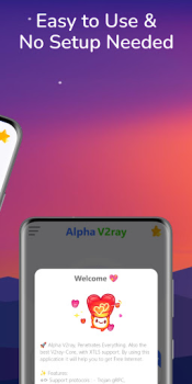 Scaricare Alpha V2ray - Tunnel VPN Strumenti per Android Screenshot 2