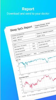 Scaricare View Tracker (Oximeter) Medicina per Android Screenshot 3