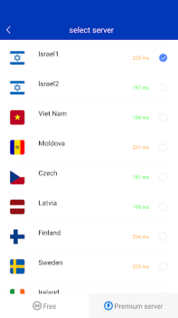 Scaricare VPN Israel - Use Israel IP Strumenti per Android Screenshot 3
