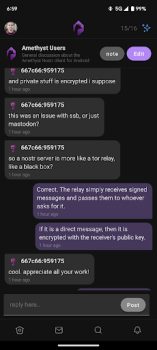Scaricare Amethyst Sociale per Android Screenshot 2
