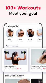 Scaricare JustFit: Allenamento Pigro Salute e fitness per Android Screenshot 4